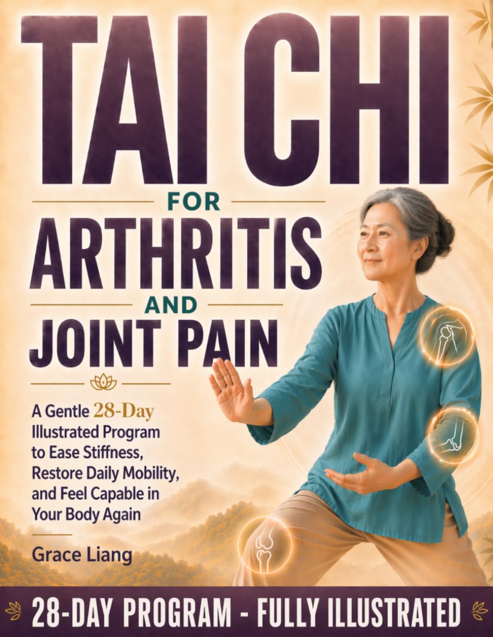 Tai Chi for Arthritis and Joint Pain: A Gentle 28-Day Illustrated Program to Ease Stiffness, Restore Daily Mobility, and Feel Capable in Your Body Again