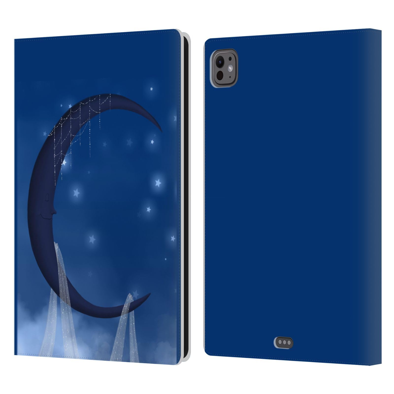 Étui iPad Pro 11 M4 cuir Simone Gatterwe lune et espace - 7