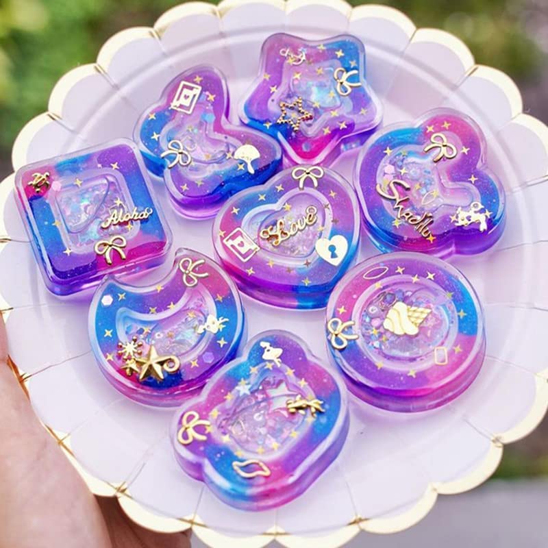 Amazon.co.jp: JOLUCE レジン ダブルハート ダブルシェイカー 