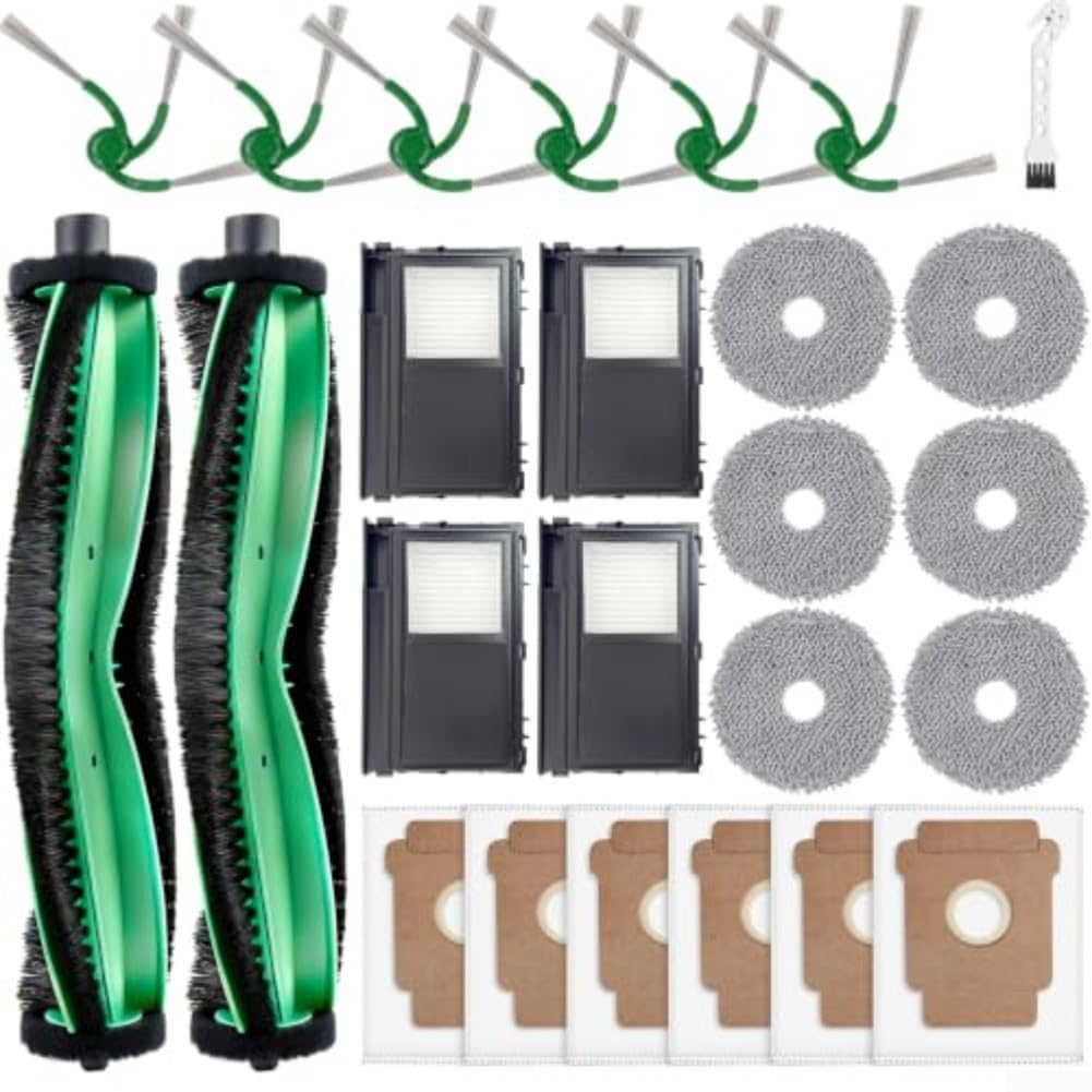 Juego para accesorios Robot para aspirador 2 Cepillos Principales 6