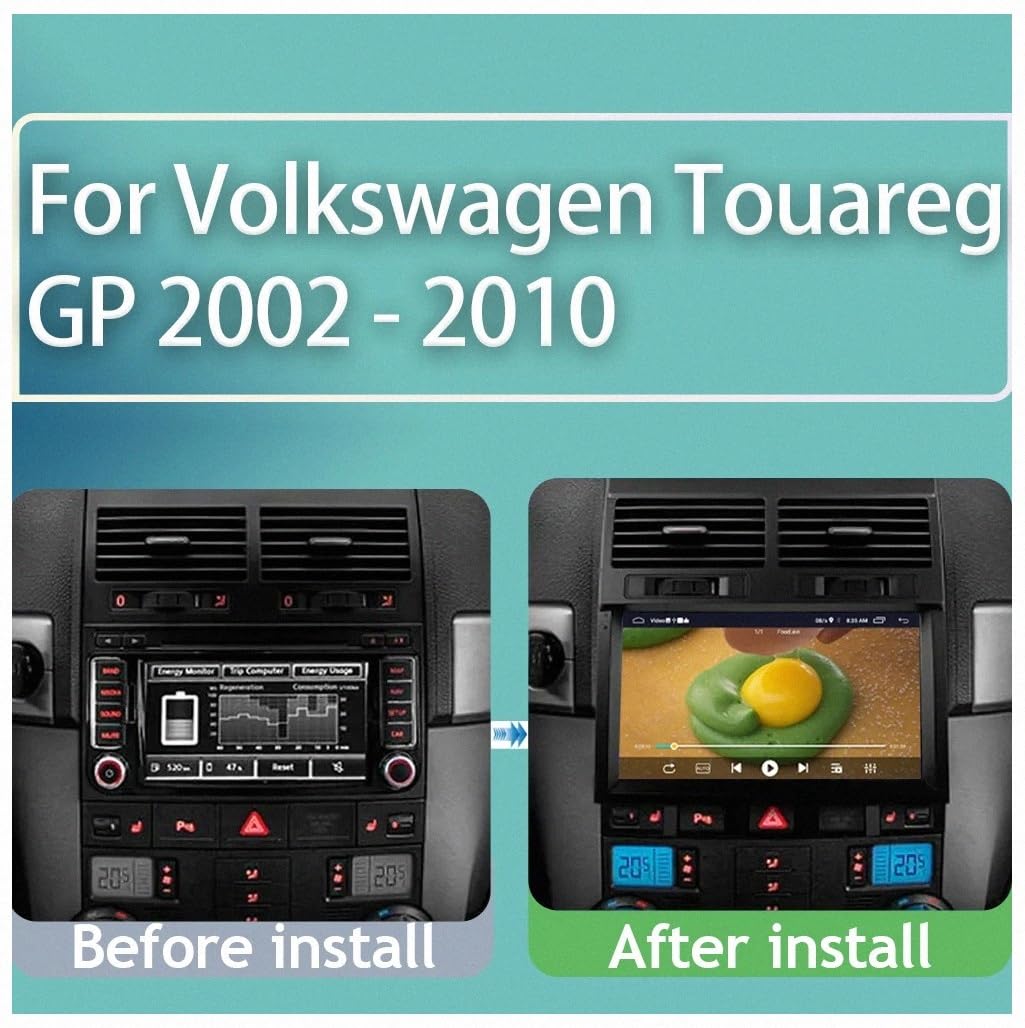 Ekran Carplay dla Volkswagen Caravelle 6 2015-2020 Przenośne Radio Samochodowe Z Ekranem Dotykowym Hd, Funkcją Mirror Link I Carplay;, 4 Rdzeń 4G+64G