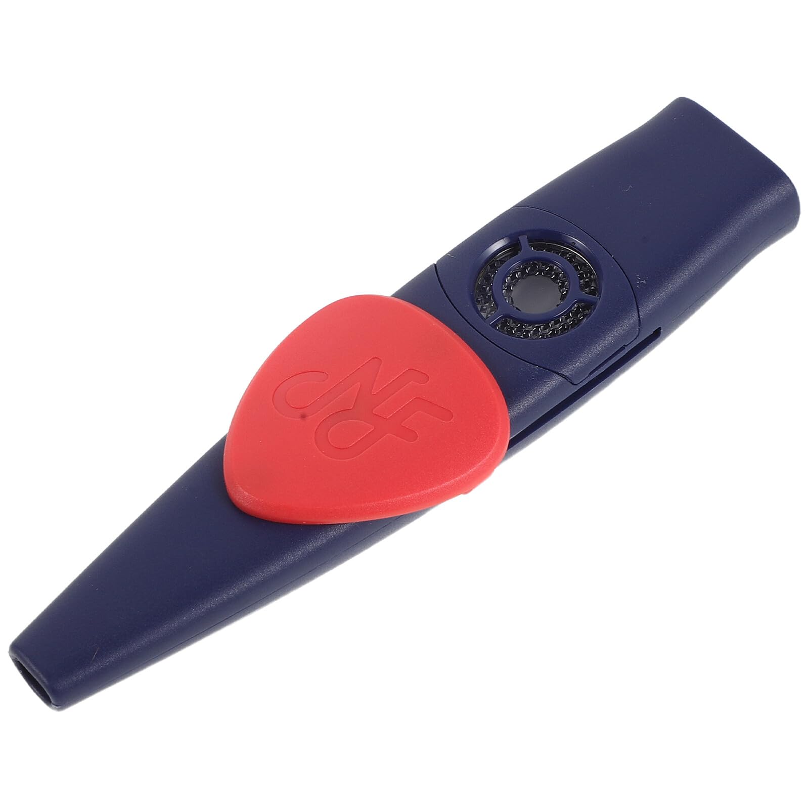 FRCOLOR Metal Kazoo mit Doppelmembran Metall Kazoo für Gitarrenbegleitung Tragbares Blasinstrument für Erwachsene und Anfänger bei Partys