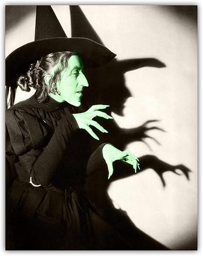 Mago de Oz Decor  Bruja malvada del oeste  Póster de mago de Oz sin marco de 16 x 20 pulgadas, regalo de gran mago de oz, decoración de mago de oz,