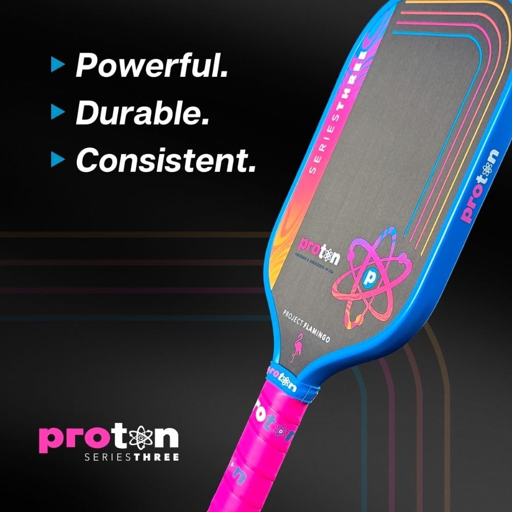 Amazon.com : Proton Series Three Project Flamingo Pickleball