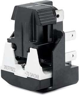 5304529507 Starting Relay and Overload Compatible with Frigidaire Refrigerator FFTR1814WB1 FFTR1814WB2 FFTR1814WW1 FFTR1820VB0 Replaces AP7033330 PS16620630