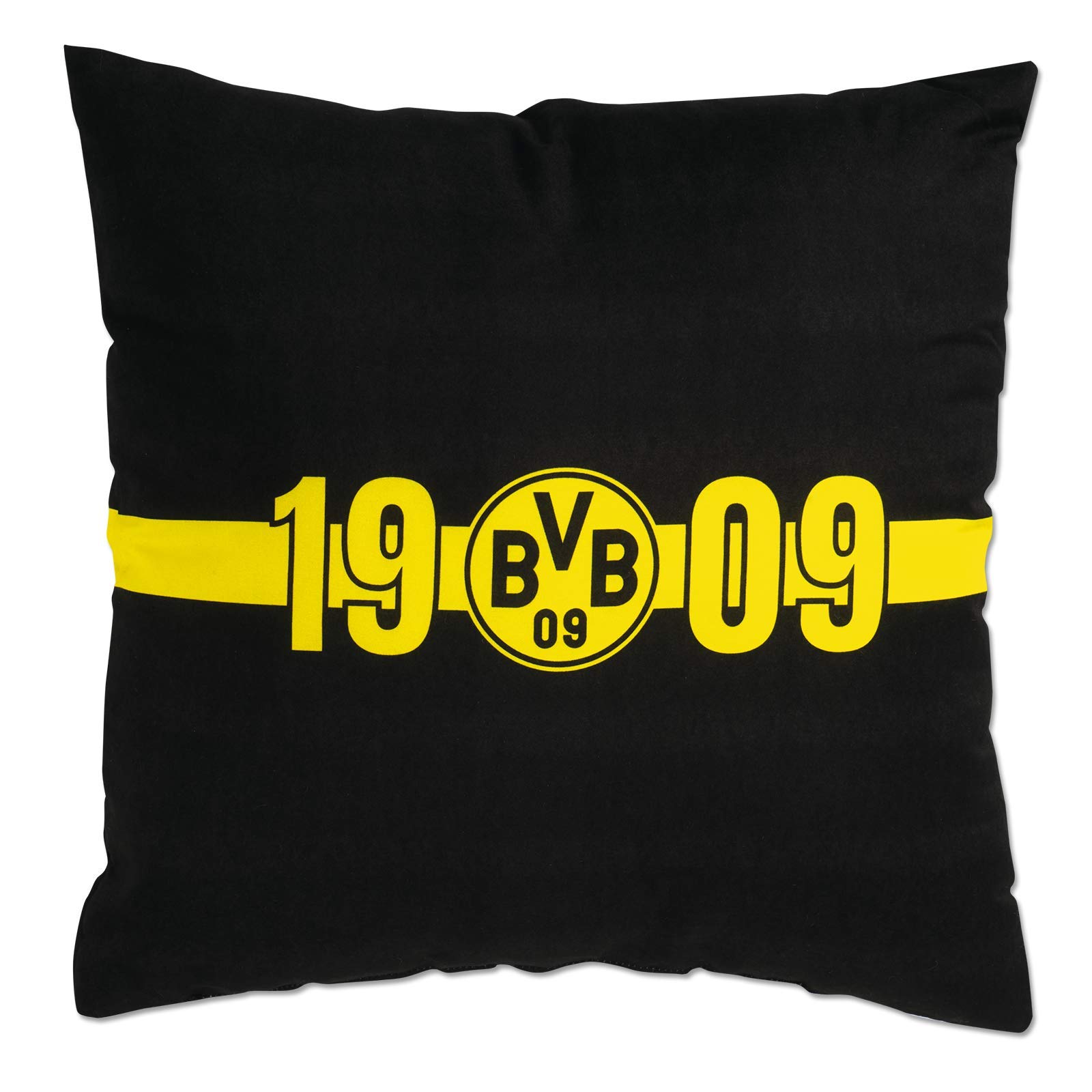 Borussia Dortmund, Cuscino collezione esclusiva, nero, 40x40cm