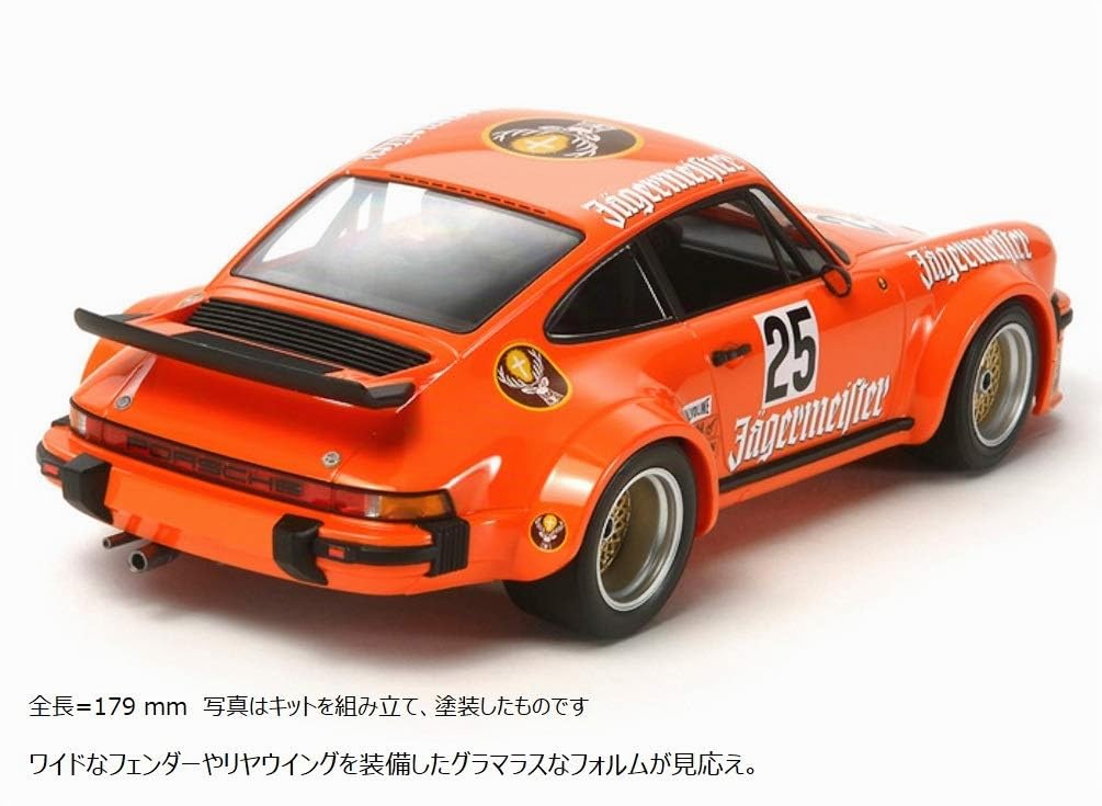 Tamiya 300024328-1:24 Porsche 934 Jägermeister, Orange