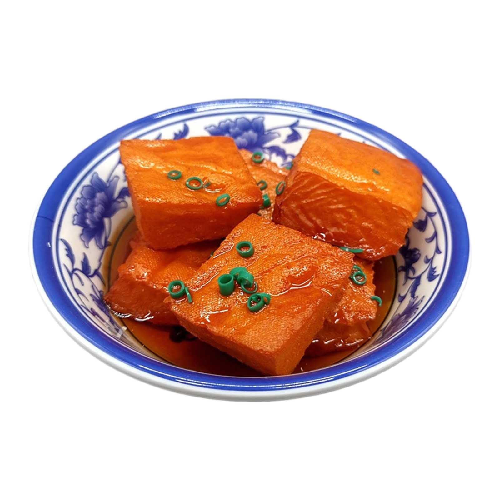 YWLUUOO Realistic Chinese Hot Cool Model Simulation Chinese Model Photo Props for Luncheonette Restaurant Display Small Dessert Plates