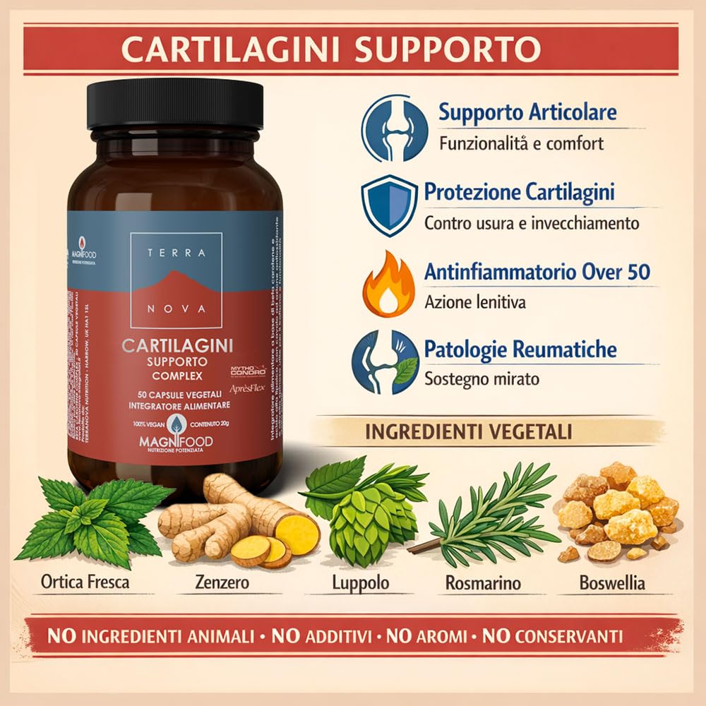 Cartilagini Supporto Complex 50 CPS - 2 PEZZI CONFEZIONE RISPARMIO