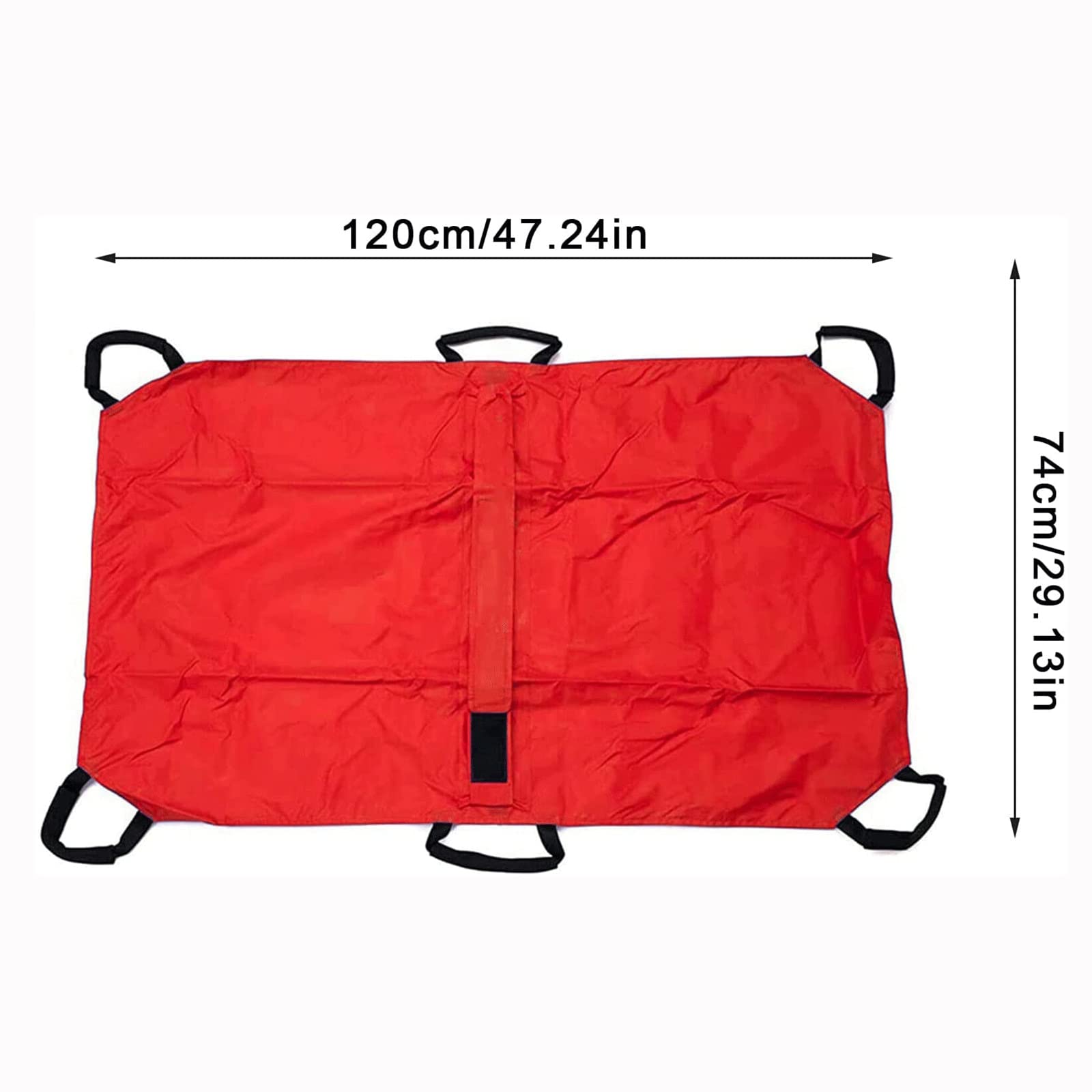 Civière De Transport pour Animal, Animaux De Compagnie Brancard Brancard pour Chien Civière d'urgence pour Chien avec Sangle De Sécurité pour Garder Votre Animal en Sécurité (Color : Red)