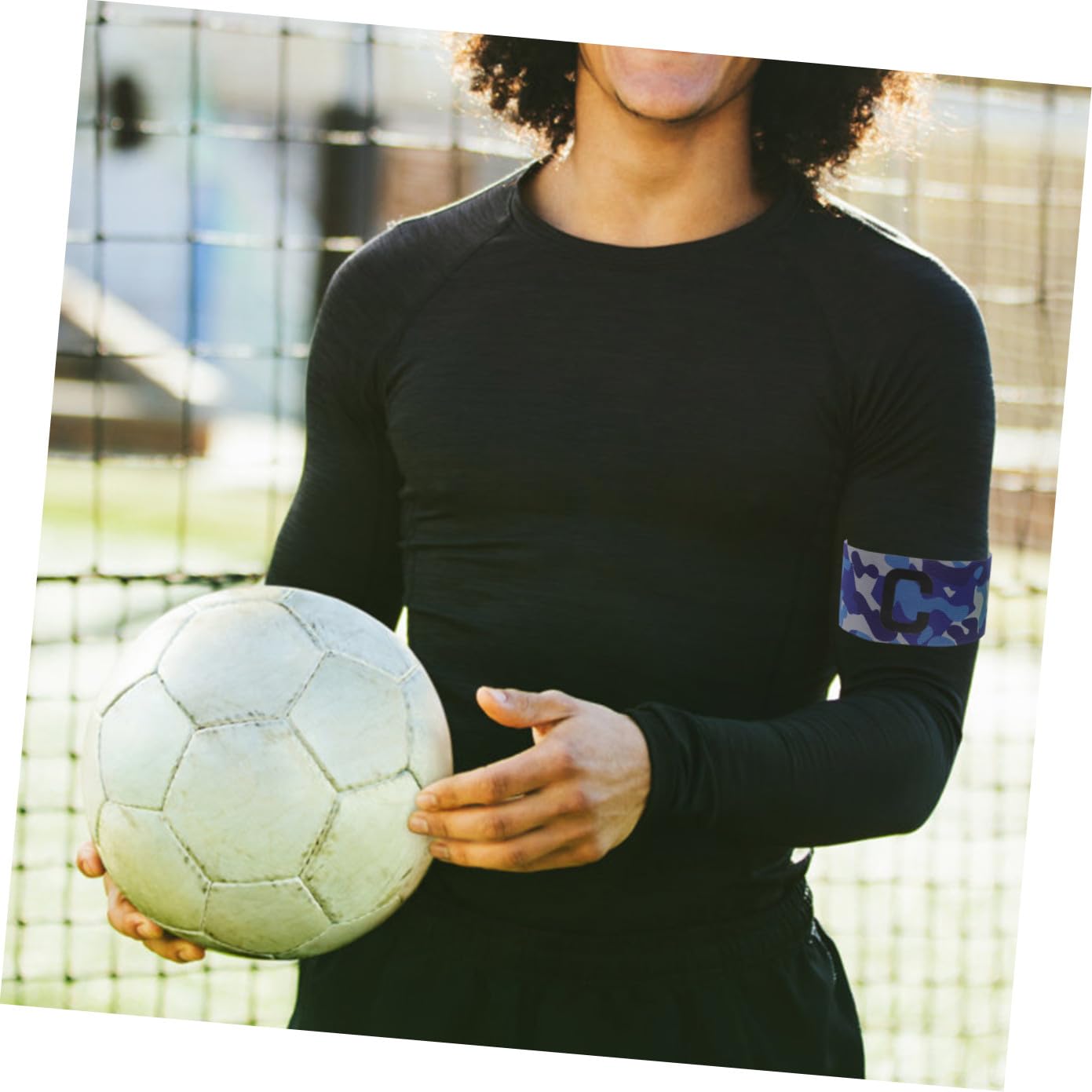 UPKOCH Fasce Calcio per Regolabili Resistente Fasce E Traspiranti Bracciali per Calcio Camouflage Camouflage