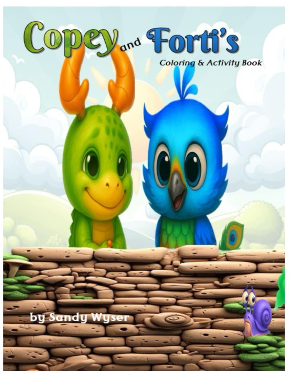 Copey and Forti's Coloring and Activity Book (Forti and Friends)