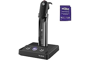 Yealink WH63 Convertible Wireless Headset Bundle with Headset Advisor Wipe