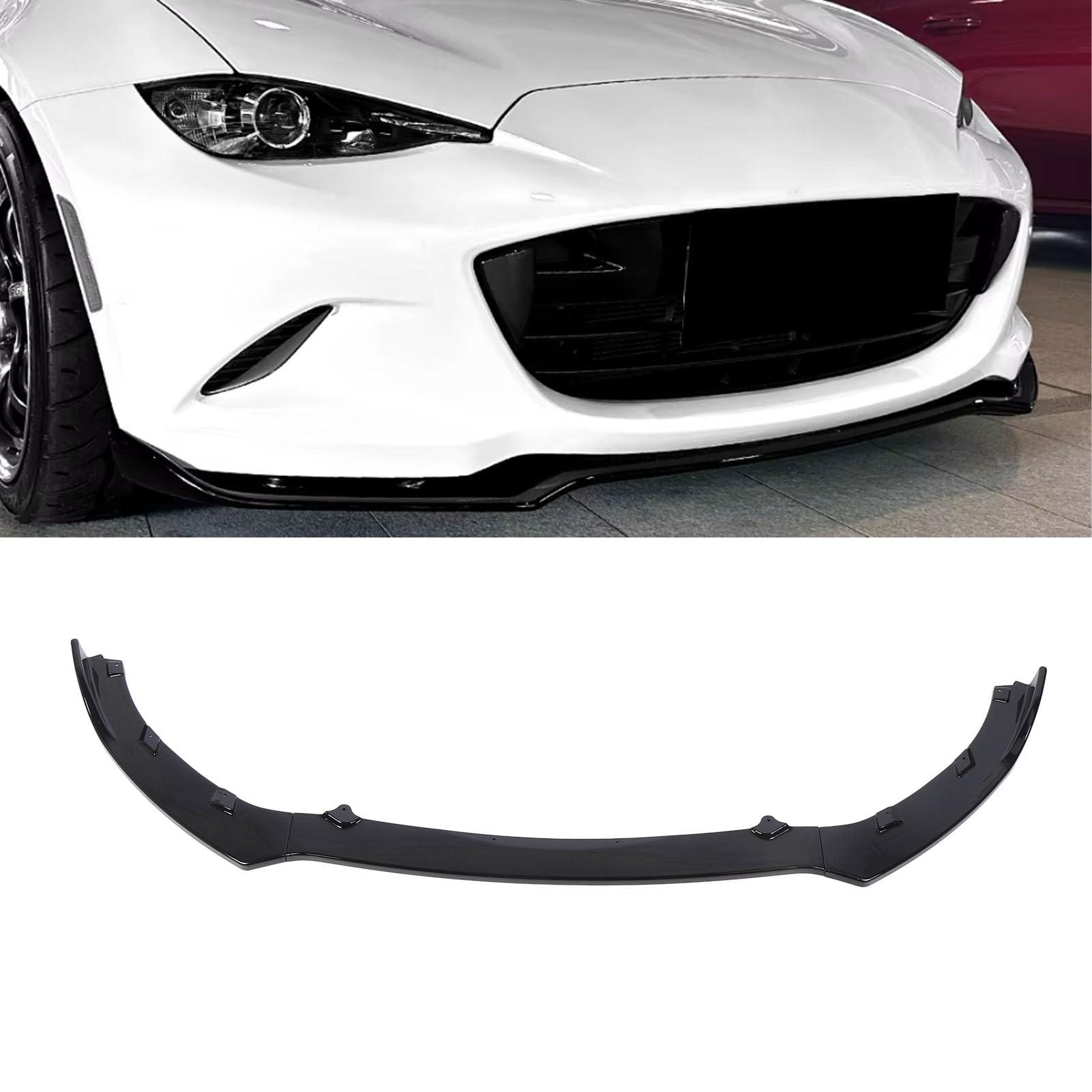 Przedni Zderzak Spojler Wargowy do MX-5 Miata ND 2016+