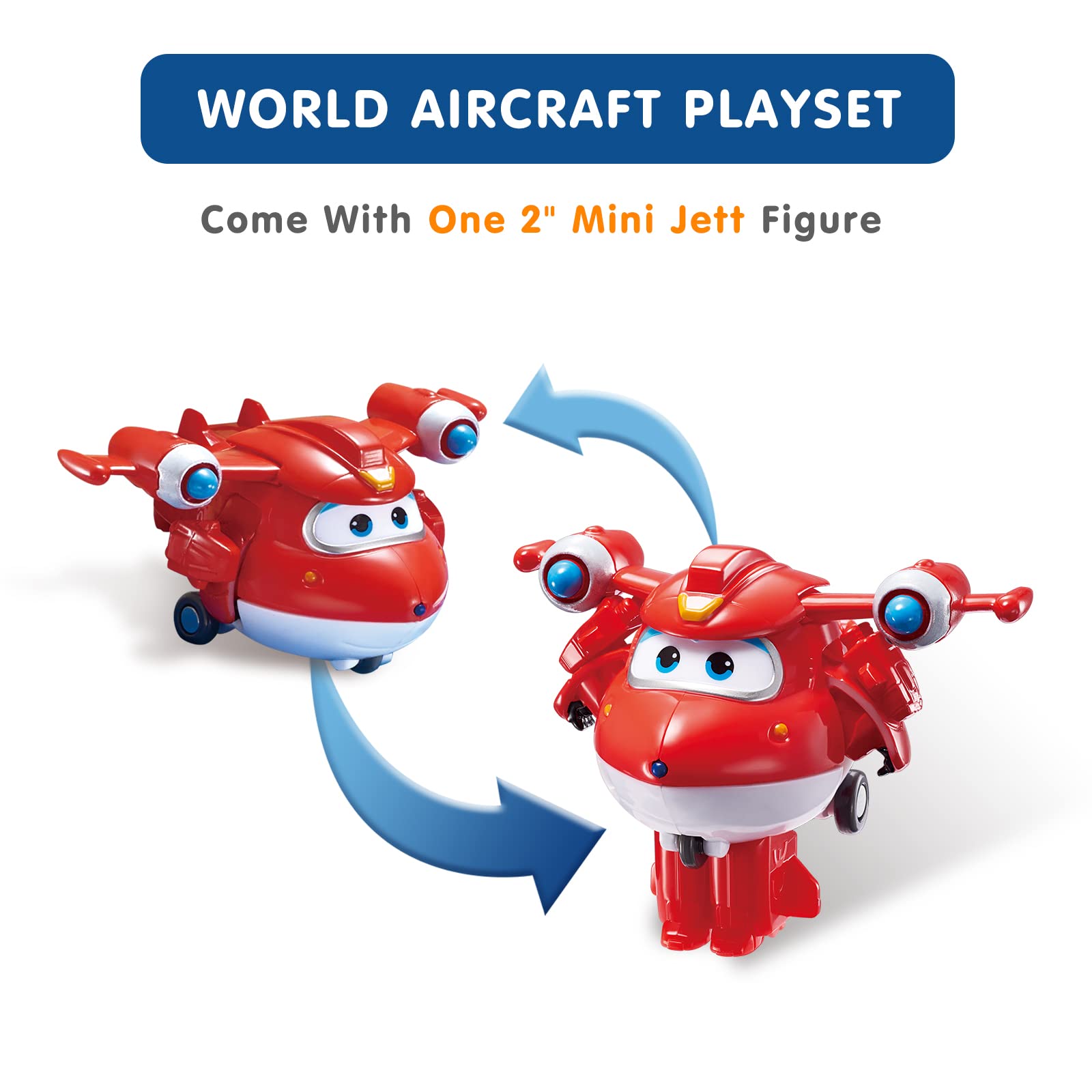 Buy Super Wings World Aircraft Playset Transforms into A Sliding Runway