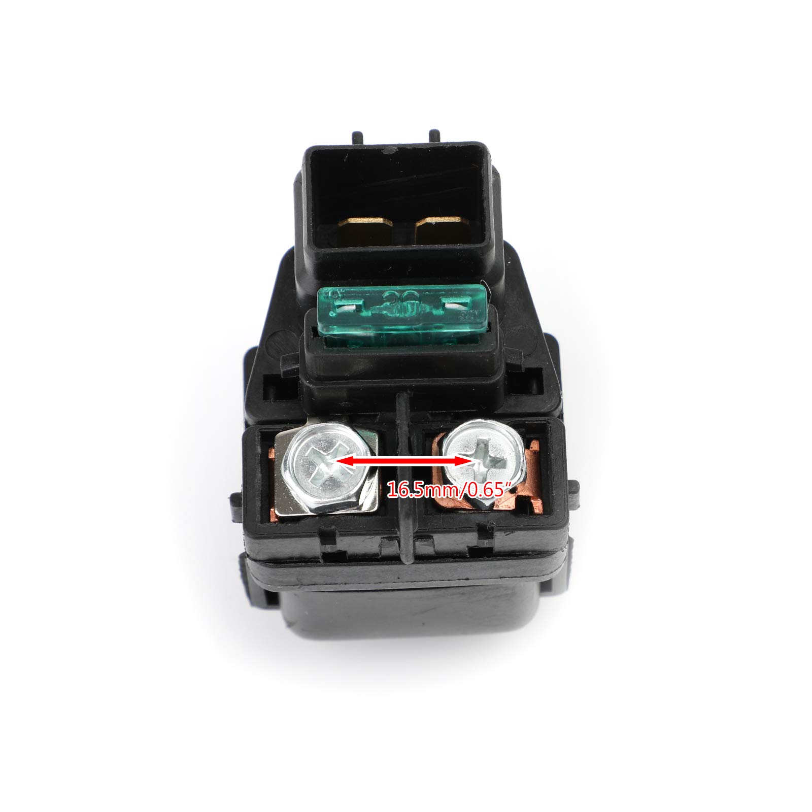 Topteng Solenoide relè di avviamento per Suzuki GSXR600/GSXR750 2001-2005, LTZ400 QuadSport 2003-2008, GSF600 Bandit 600 1996-2003, per Arctic Cat 400 DVX 2004-2008, für Kawasaki KSF400 03-07