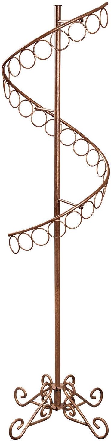 SSWBasics Boutique Cobblestone Spiral Scarf Rack (72" H x 17" W) - Boutique Cobblestone
