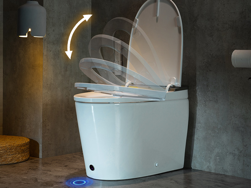 Casta Diva Smart Toilet with Bidet Built in, Auto Open/Close Lid