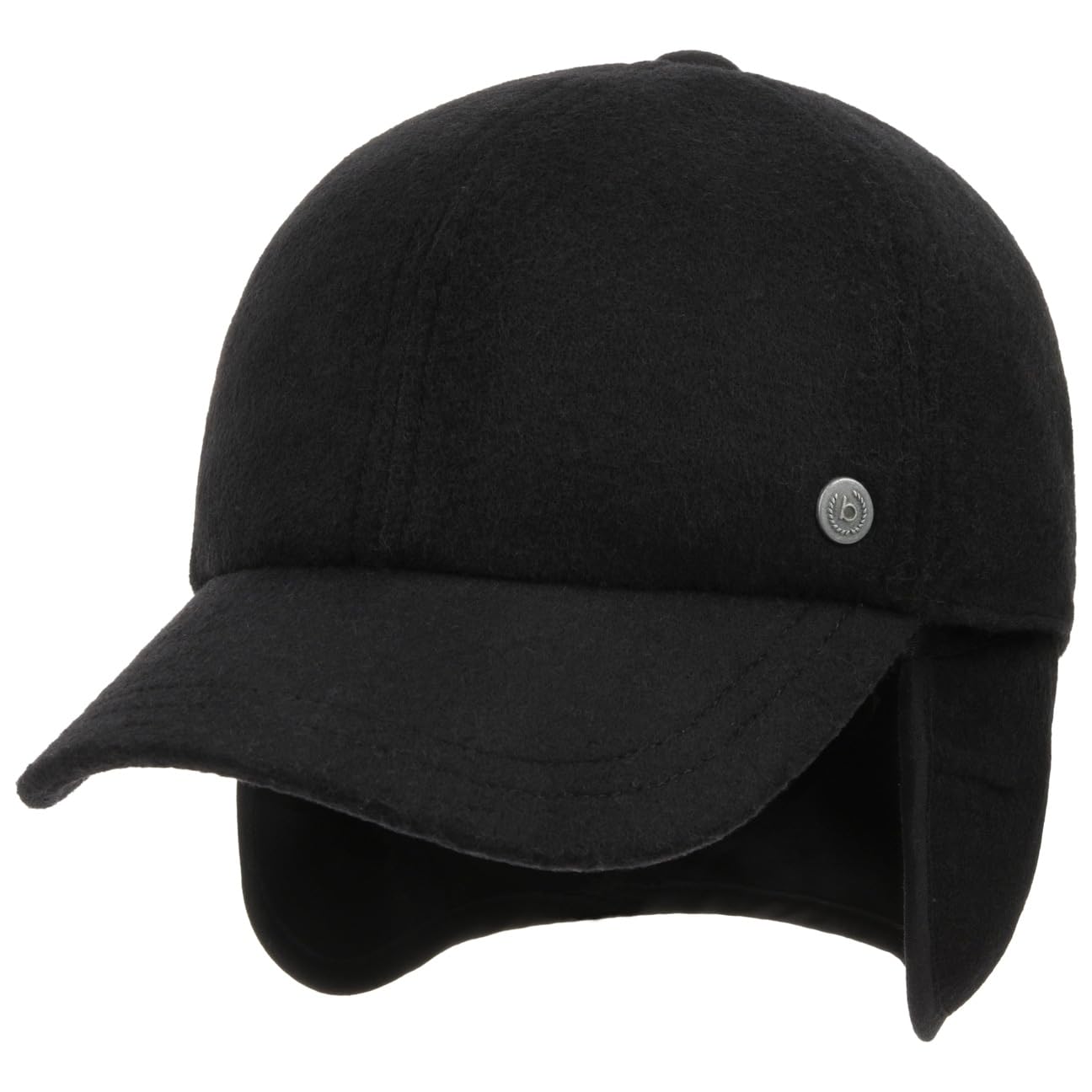 bugatti Cappellino Windstopper Gore Protezione Contro Il Vento nuca 57 cm - Nero