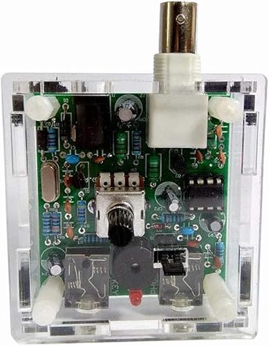 AUPOREY S-Pixie CW QRP Transceiver Telegraph Shortwave Radio Radio 7.023Mhz 40 Meter+Case Assembled