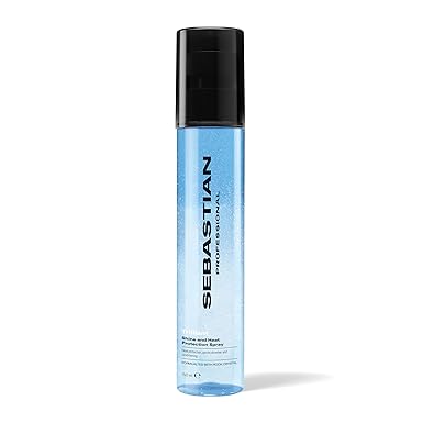 Sebastian Professional Styling Trilliant Spray | Thermal Heat Protection Hair Styling Spray | Adds Body & Shine with Light Conditioning | 5.07 fl oz | Packaging May Vary
