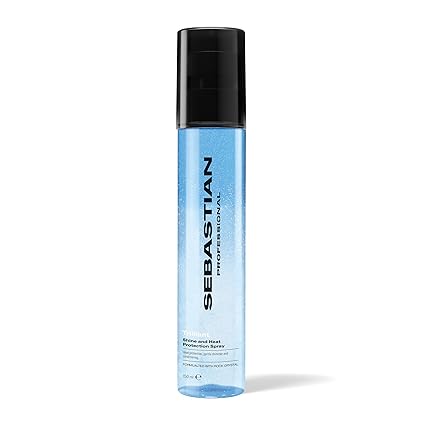 Sebastian Professional Styling Trilliant Spray | Thermal Heat Protection Hair Styling Spray | Adds Body & Shine with Light Conditioning | 5.07 fl oz | Packaging May Vary