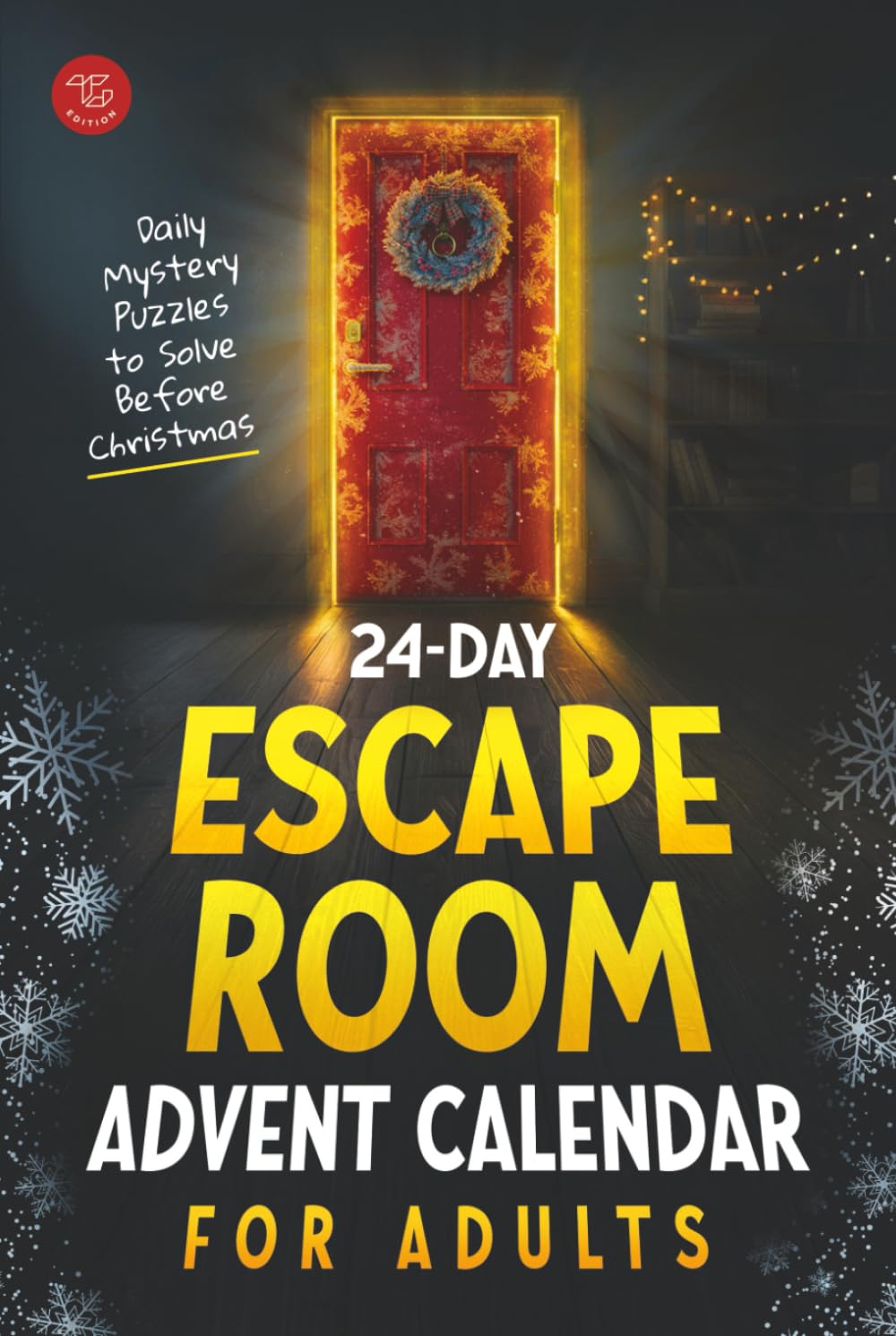 24-Day Escape Room Advent Calendar for Adults: Daily Mystery Puzzles to Solve Before Christmas