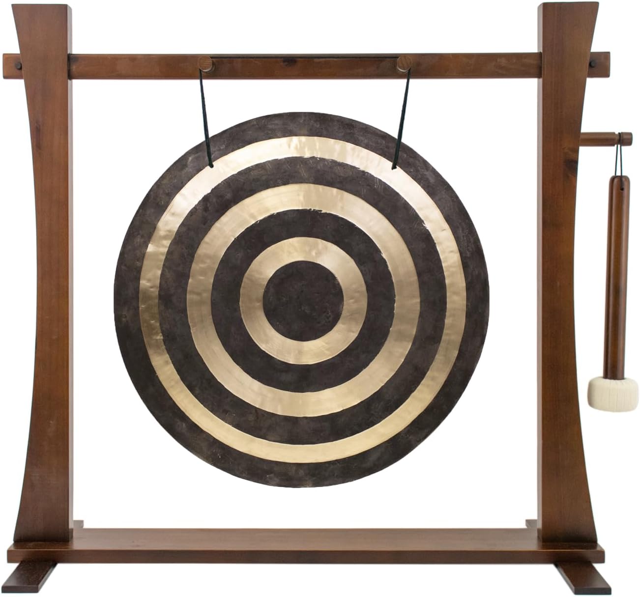 20" to 22" Gongs on the Spirit Guide Gong Stand 22" Solar Flare Gong. Includes