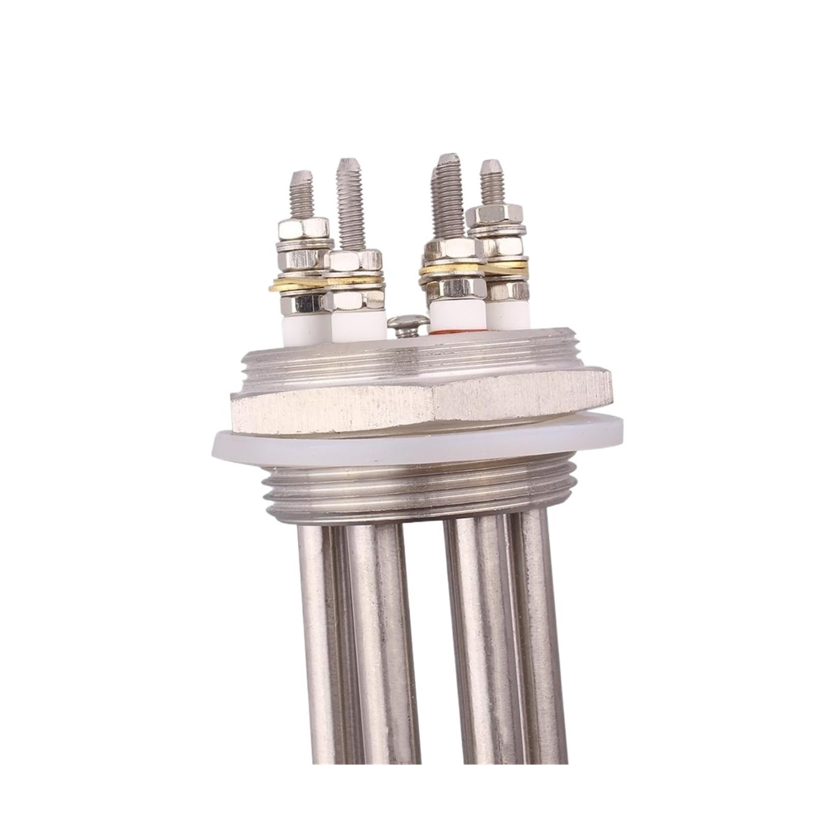 220 V/380 V Elektryczny Element Grzałki Wody SUS304 DN32 DN40 Grzałka Zbiornika Wody Opornik Grzałki Zanurzeniowej 2 KW/3 KW/3750 W/4,5/6 KW(With locknut)