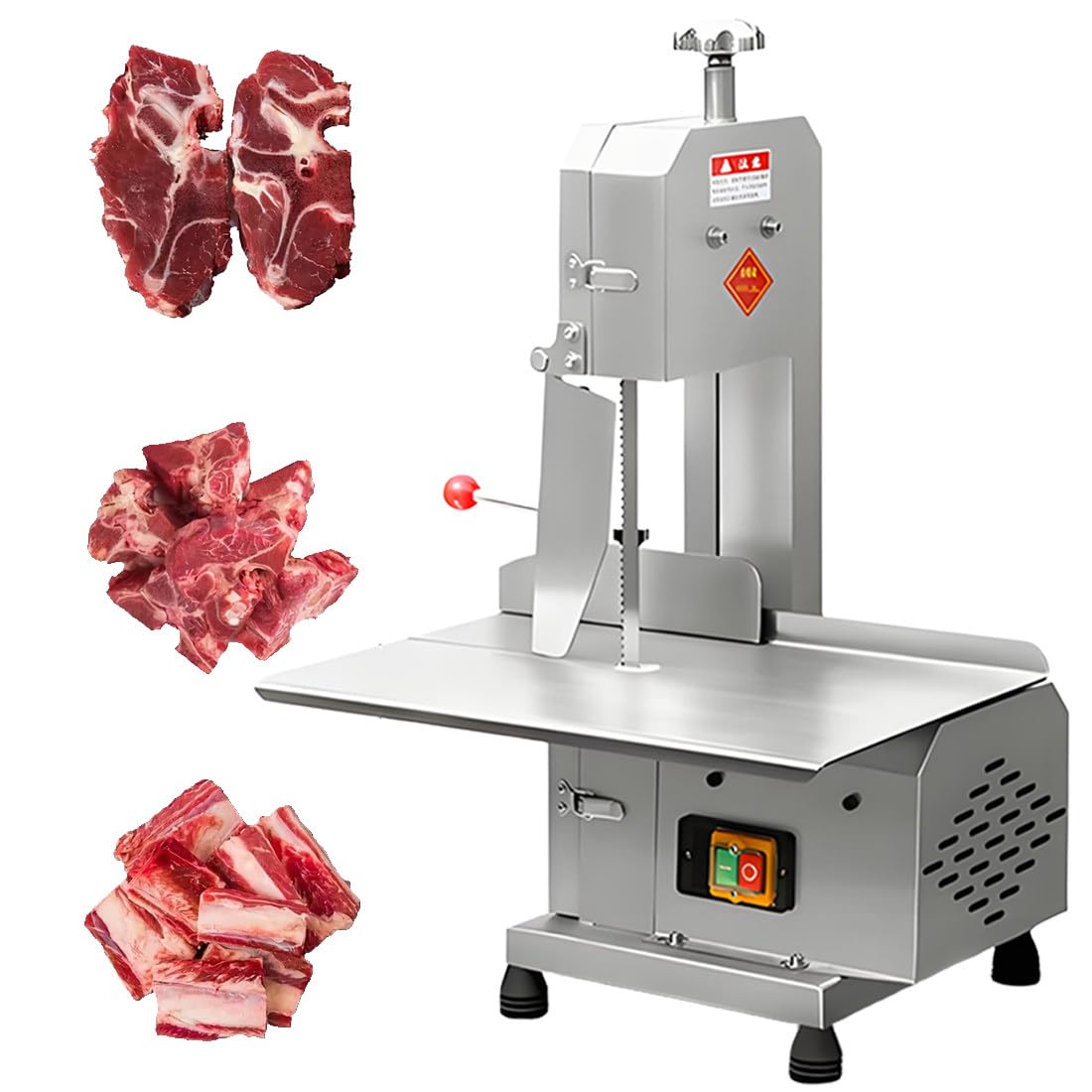 Sierra de Cinta Eléctrica Comercial para Carne y Huesos