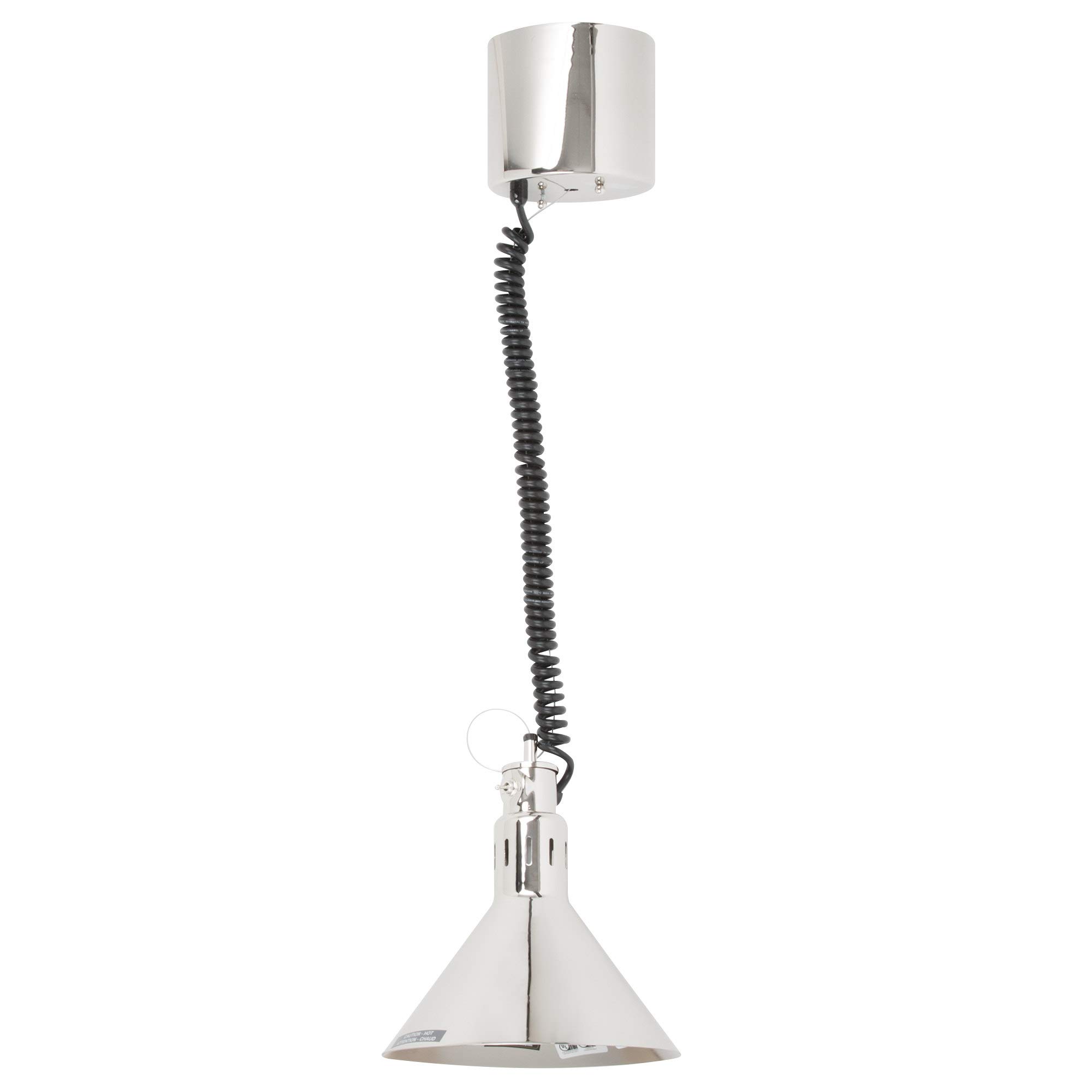 Amazon.com: TableTop King DL-775-RL Standard Retractable Cord Ceiling Mount  Heat Lamp with Bright Nickel Finish : Tools u0026 Home Improvement