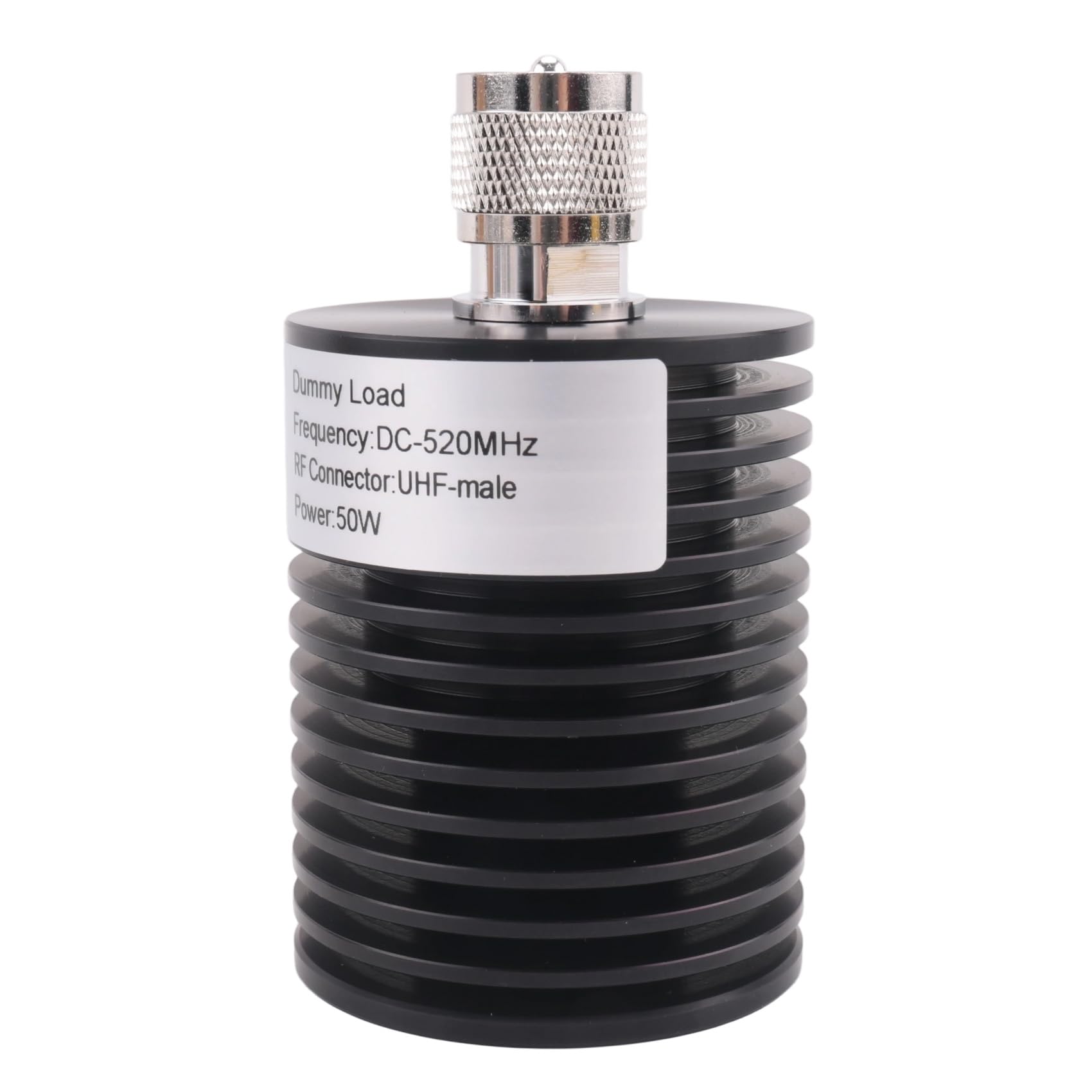 pofaa Coaxial Dummy Load 50W U Style UHF PL259 M Male Plug Connector 50 Ohm DC-500MHz Dummy Load