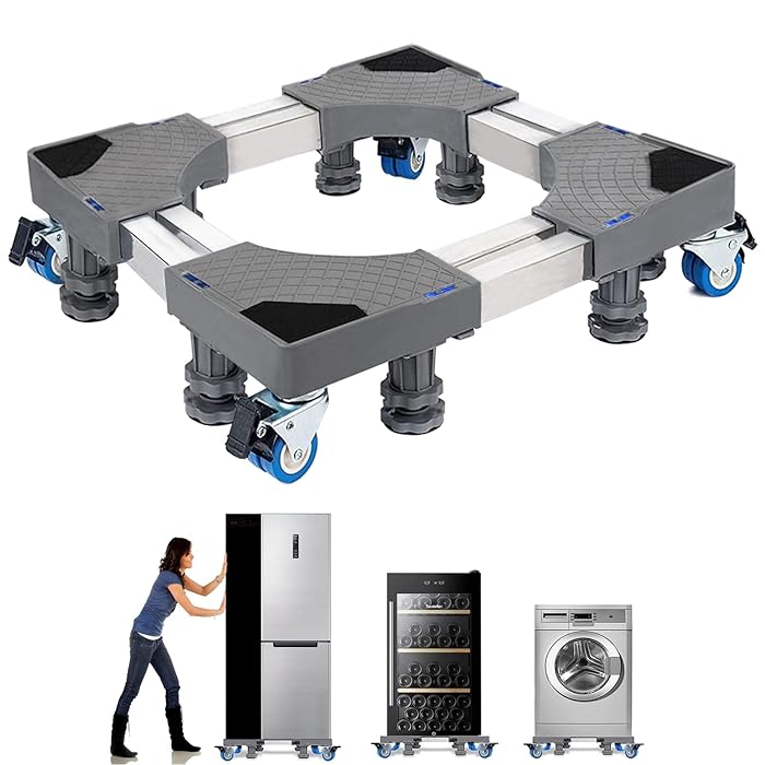 Buy Fridge Stand Universal Mobile Base Movable Washing Machine Base