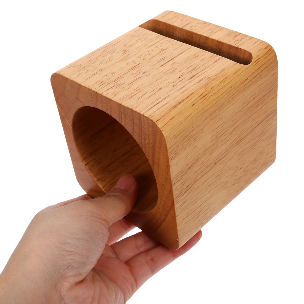 Handy Verstärker Holz-Handy-Ständer Holz Smartphone StäNder Mit Passivem KlangverstäRker Handyhalter FüR Tisch Und Zuhause Kreativer Lautsprecher Ohne Elektronik