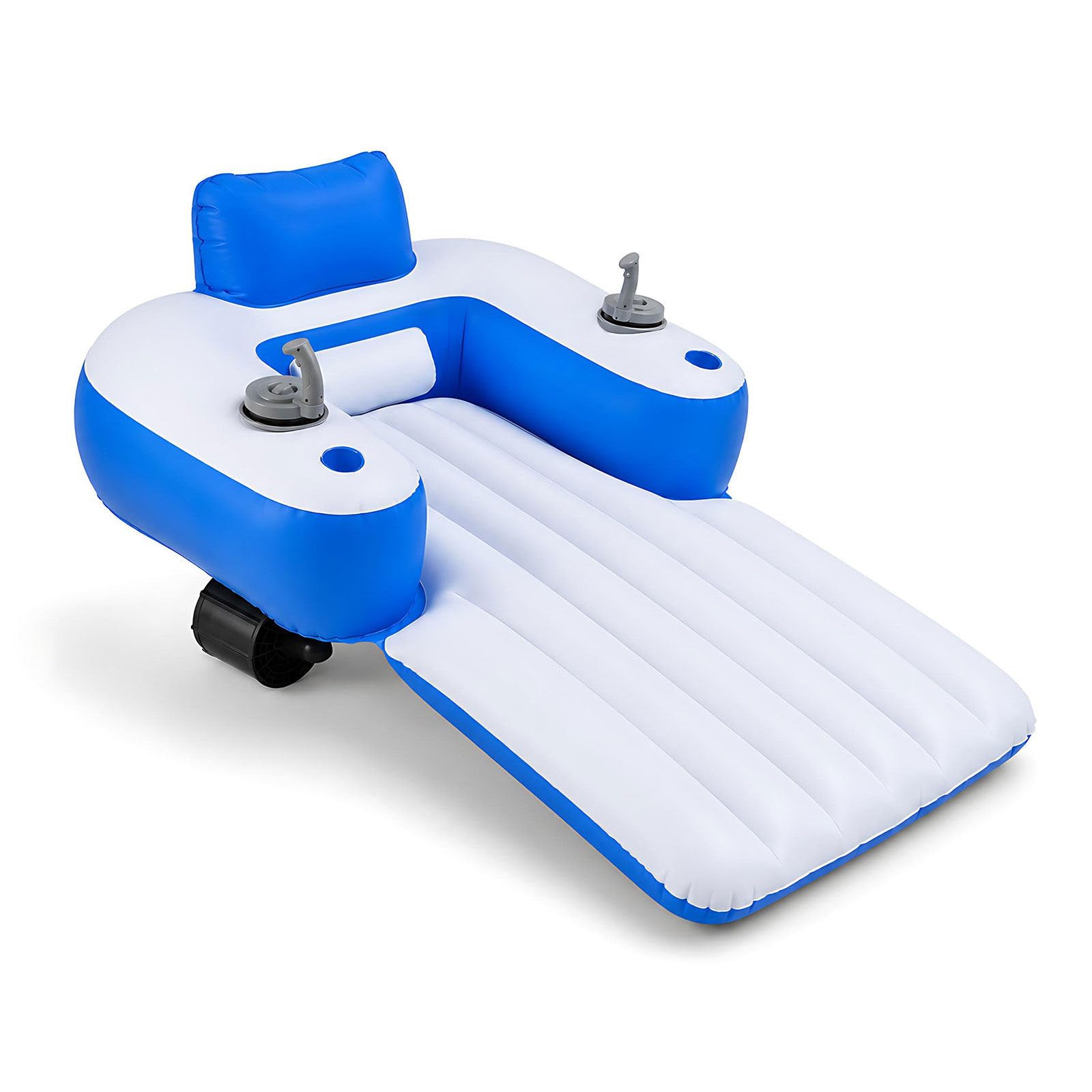 Rechargeable Motorized Pool Float for Adults with Joystick Rectangle
