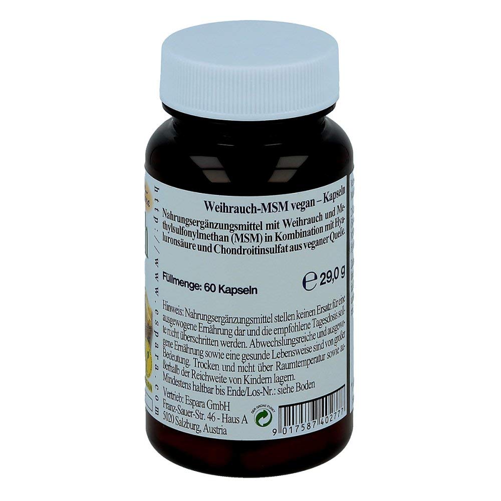 Weihrauch Msm vegan Kapse 60 stk