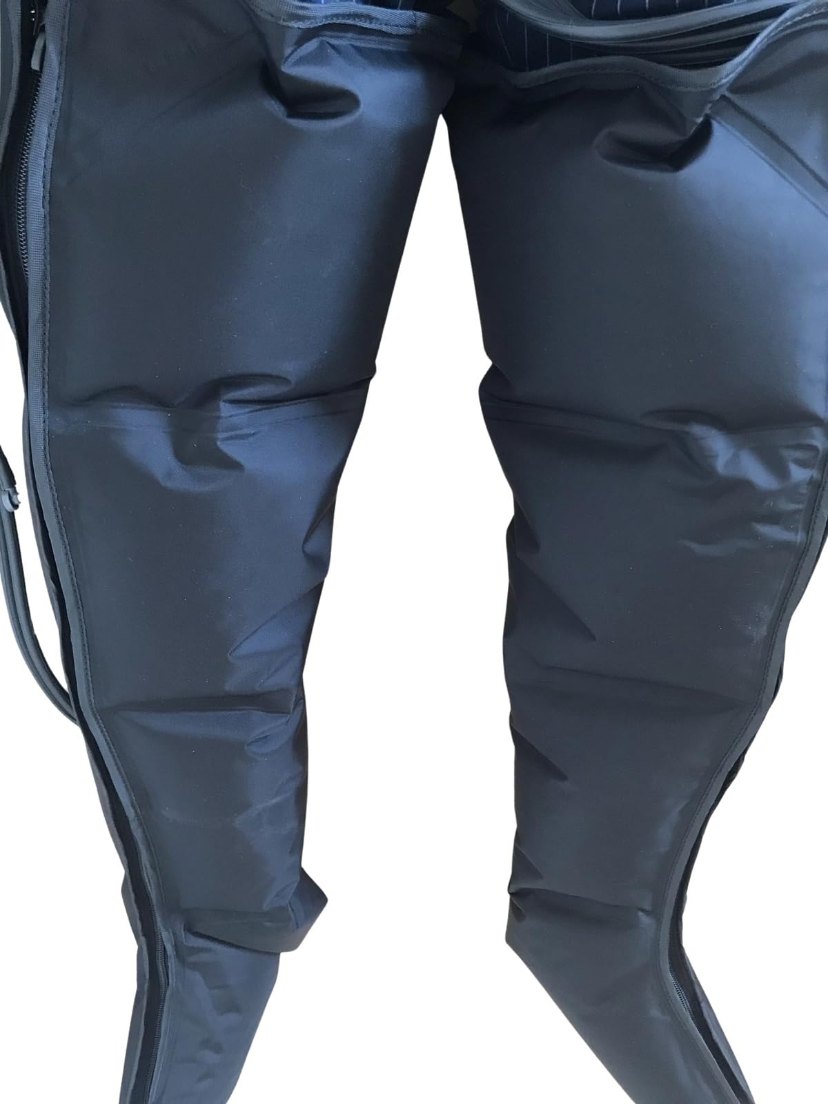 Macchina di Pressoterapia, Massaggiatore per le gambe con compressione ad aria per migliorare la circolazione, il recupero fisico, il relax e il drenaggio linfatico (domestico o profess.) (Nero)