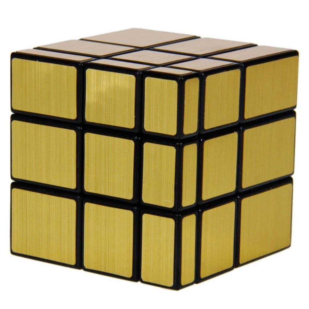 FunBlast Mirror Magic Cube Puzzle, 3x3 Mirror Magic Speed Cube Puzzle for Kids & Adults Magic Speedy Stress Buster Brainstorming Puzzle Cube, Brain Games for Kids (Gold) (B07RP99DJL) Amazon Price History, Amazon Price Tracker