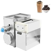JING Taro Ball Cassava Ball Maker, Commercial Popping Boba Machine, Pearl Making Machine, Making 3-12mm Various Pellets, for Milk Tea Shop, Dessert Shop, Stainless Steel 5mm