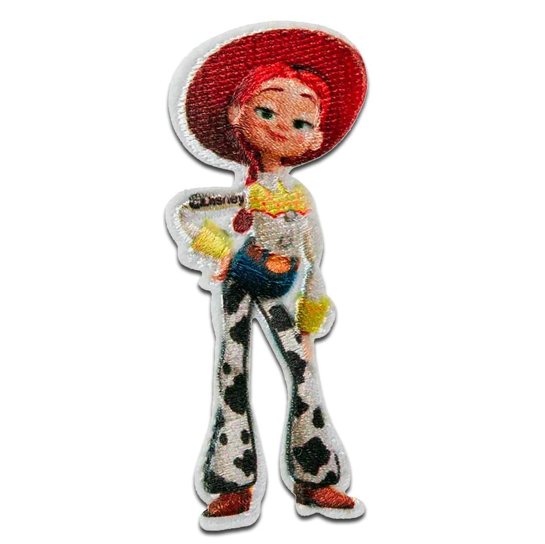 Lapjes Appliqués - Toy Story Jessie Cowboy - overdrukplaatjes opzetstukken Applicaties opnaaien opstrijken Lap Patches, Maat: 2,9 x 6,9 cm