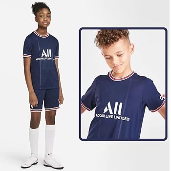 Children's Football Jersey Set, 21-22, Youth Football Jersey
