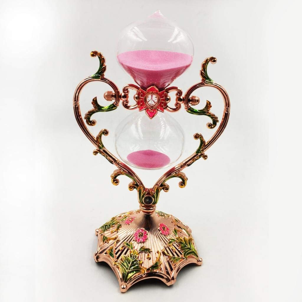 Sanduhr 30 Minuten Timer Hourglass Sand Timer Kreatives Geschenk Kinder Rose Doré