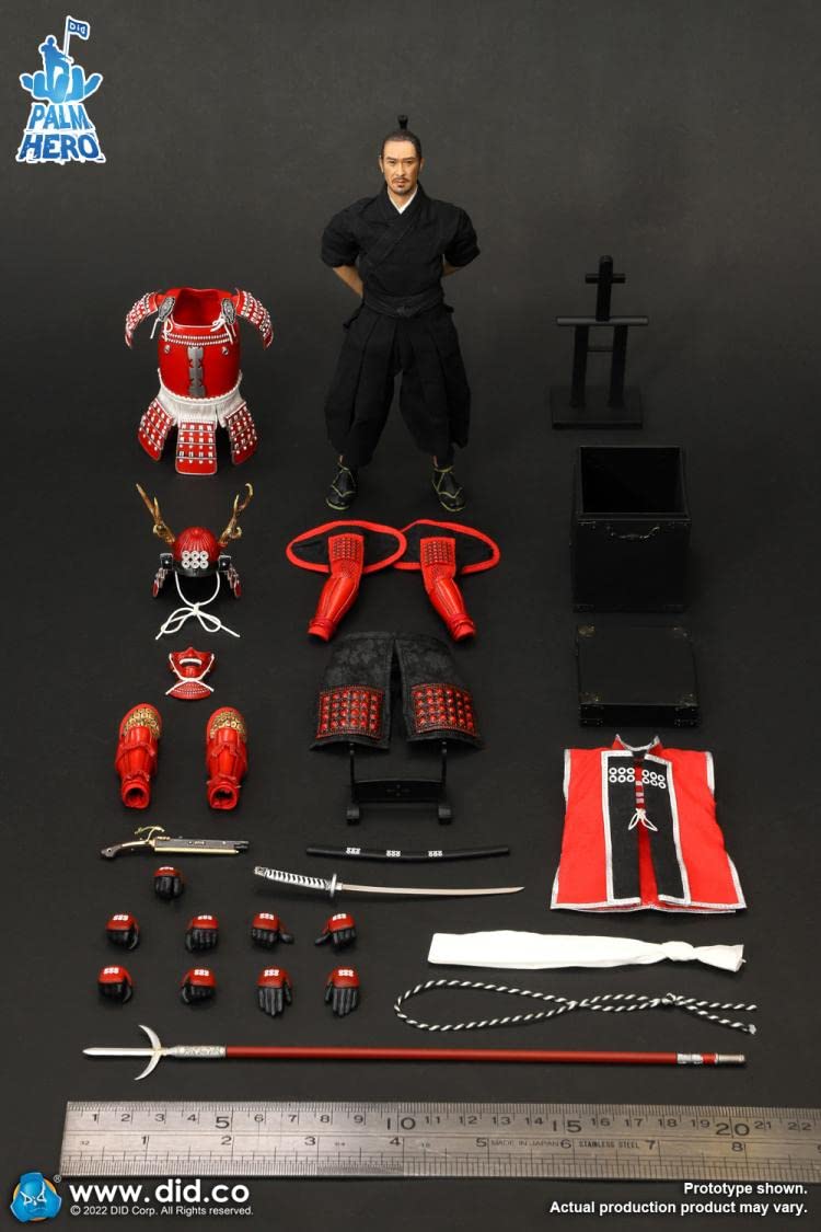 DID XJ80015 Palm Hero 真田 幸村 1/12フィギュア DID XJ80015 Palm Hero 真田 幸村 1/12フィギュア Amazon.co.jp