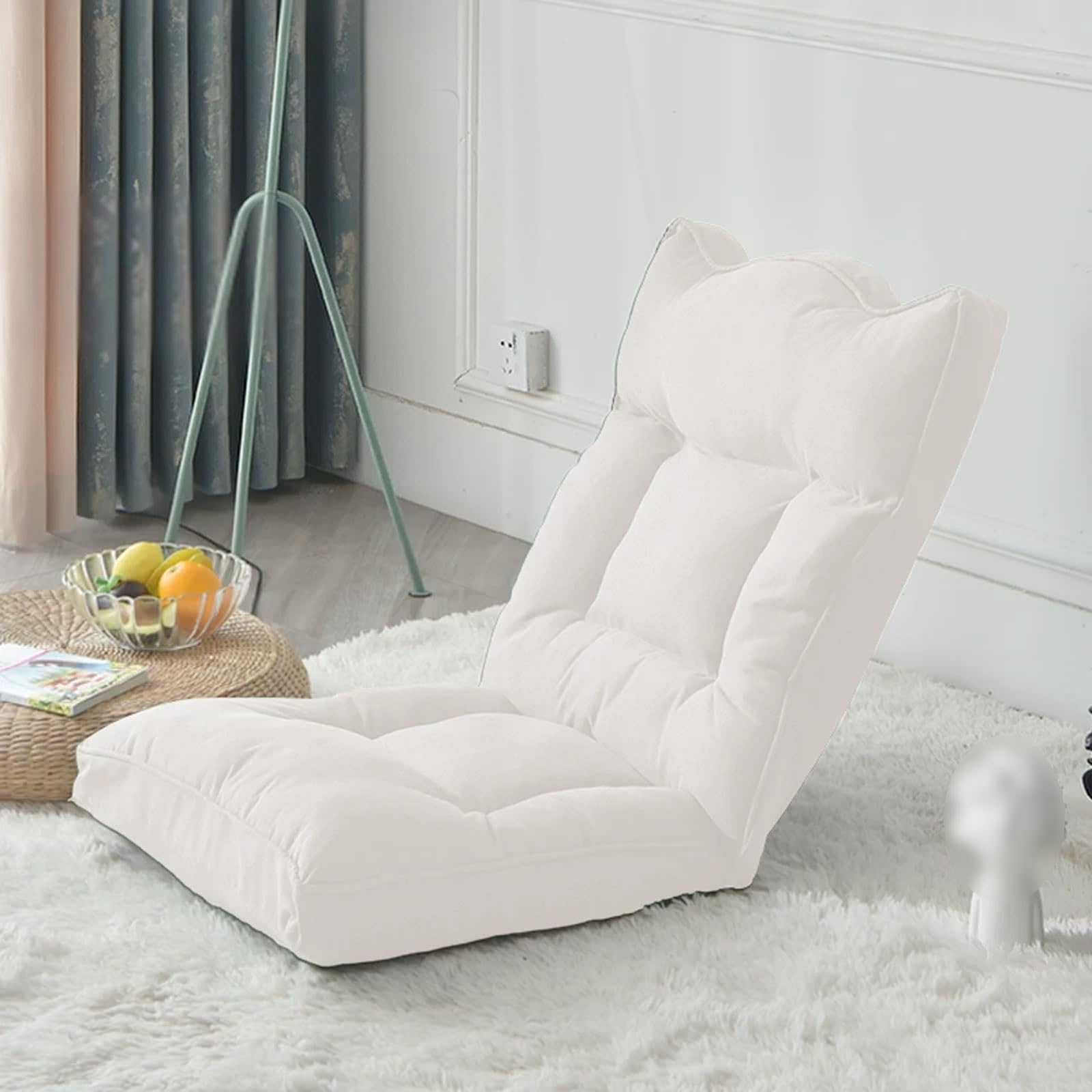 Chaise de méditation haut de gamme au design épuré et rembourrage dense