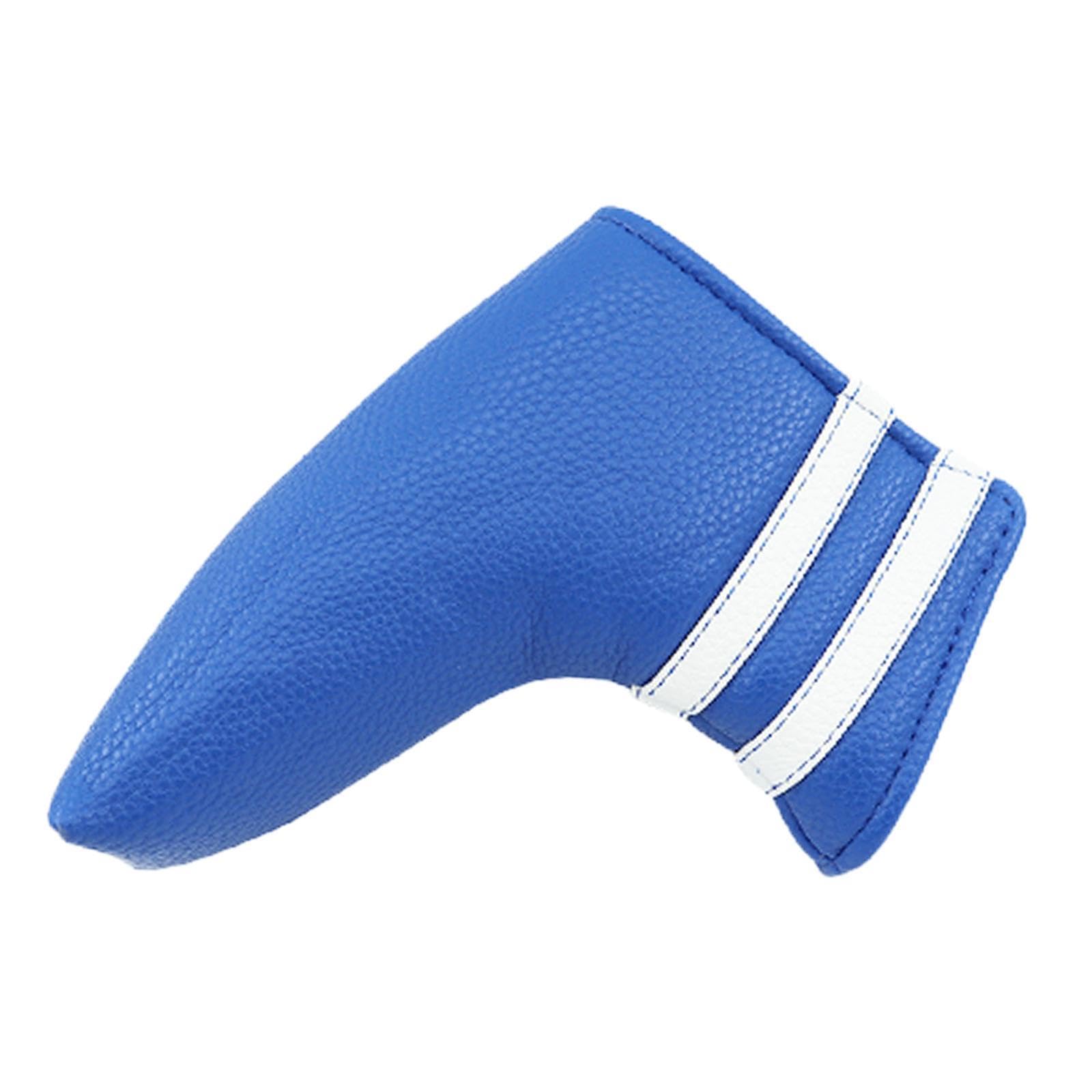 Ronyme Golf Blade Putter Head Cover Golf Putter Protection Portable Men Women Adults Outdoor Protector Golf Blade Putter Headcover, Blue