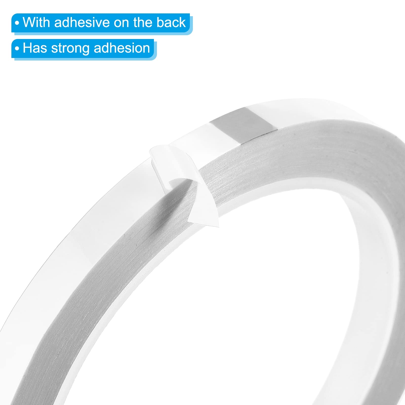 PATIKIL Whiteboard Tape 8mm X 66m, 3 Pack Thin Dry Erase Tape for Graphic Chart Marking DIY Art White - Image 4