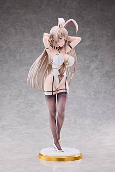 白いバニーガール　フィギュア Amazon | sakiyamama氏オリジナルイラスト『白バニーお姉さん