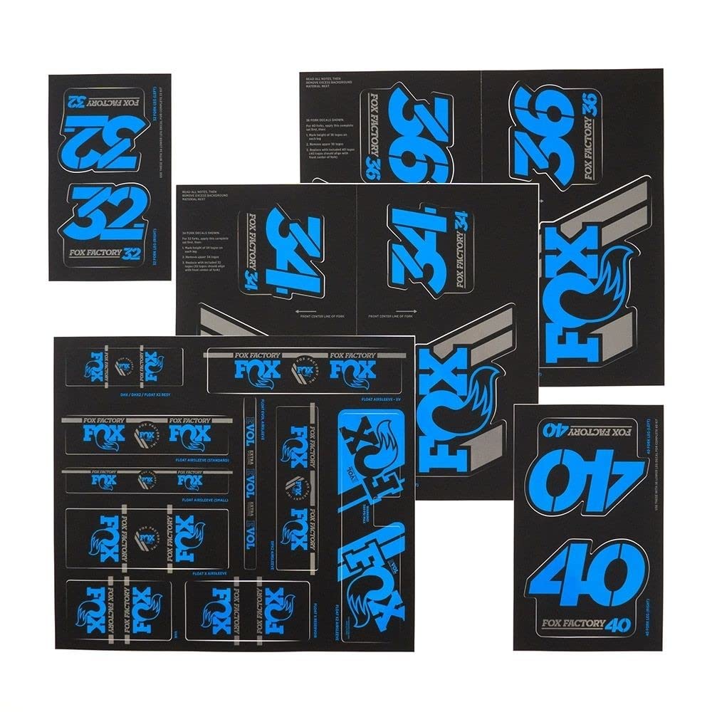 Fork & Shock Decal Kit by Fox Racing Shox