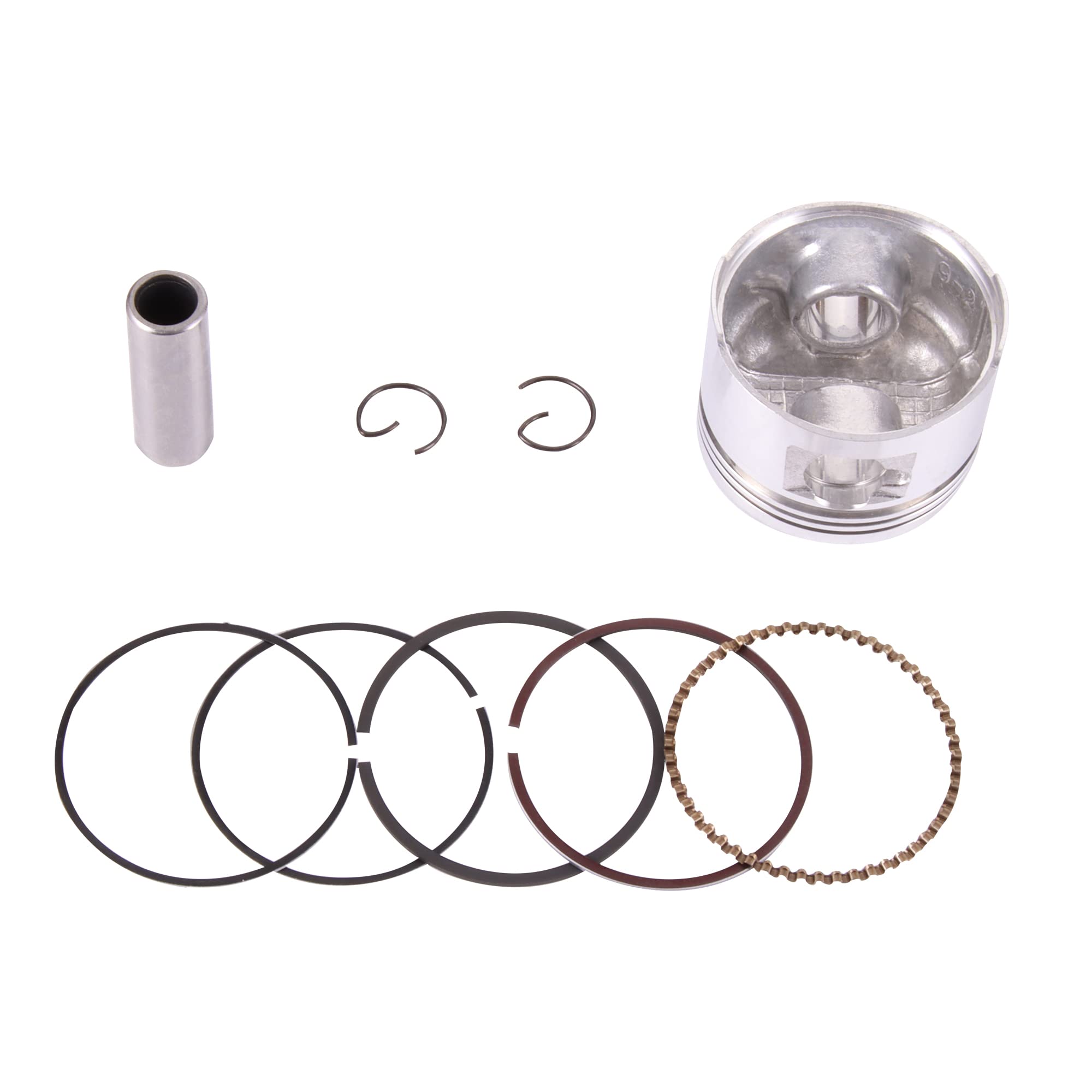 GOOFIT Performance Big Bore Cylinder Kit GY6 80cc 47mm Remplacement pour 139QMB VTT Scooter Mobylette Go Kart
