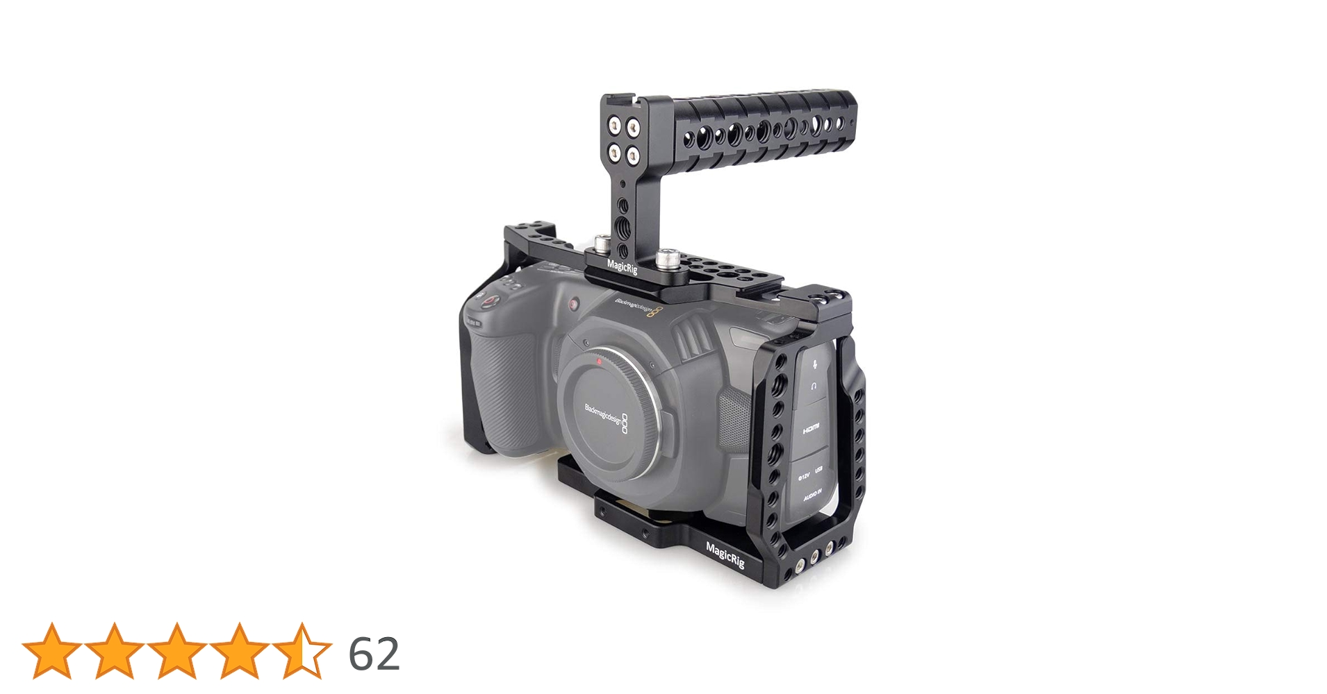 bmpcc4k スモールリグケージなど付き　タッチ画面に不具合 Amazon.co.jp: MAGICRIG BMPCC 4K / BMPCC 6K ケージ トップハンドル